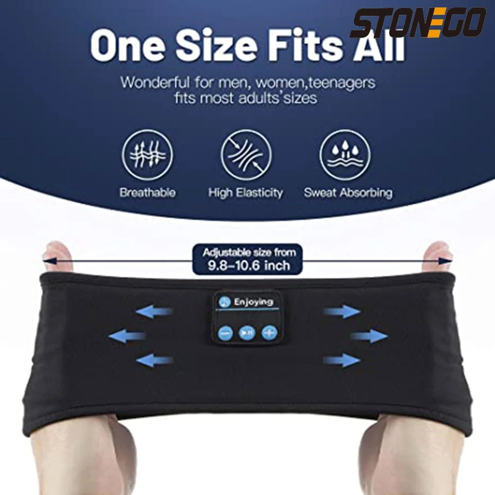 Bluetooth Sleep Headband – Wireless Headphones for Sleep, Sports & Yoga