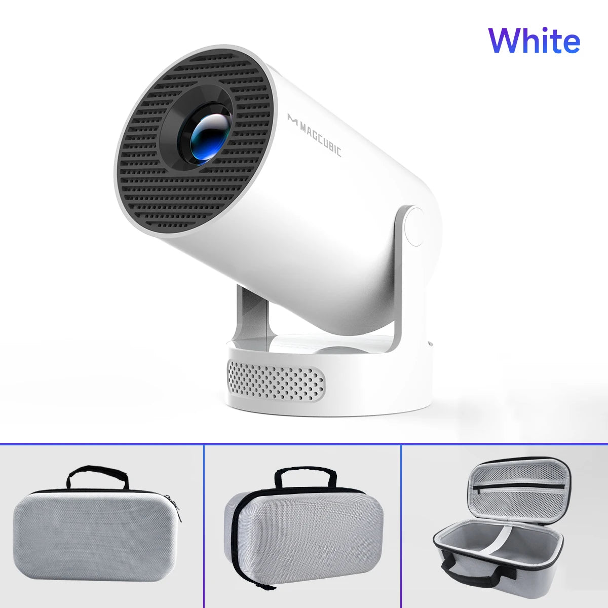 Magcubic HY300 PRO+ Mini Projector – 8K Android 14, WiFi 6, 8000 Lumens, Home Cinema