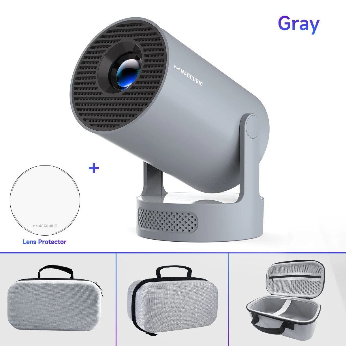 Magcubic HY300 PRO+ Mini Projector – 8K Android 14, WiFi 6, 8000 Lumens, Home Cinema